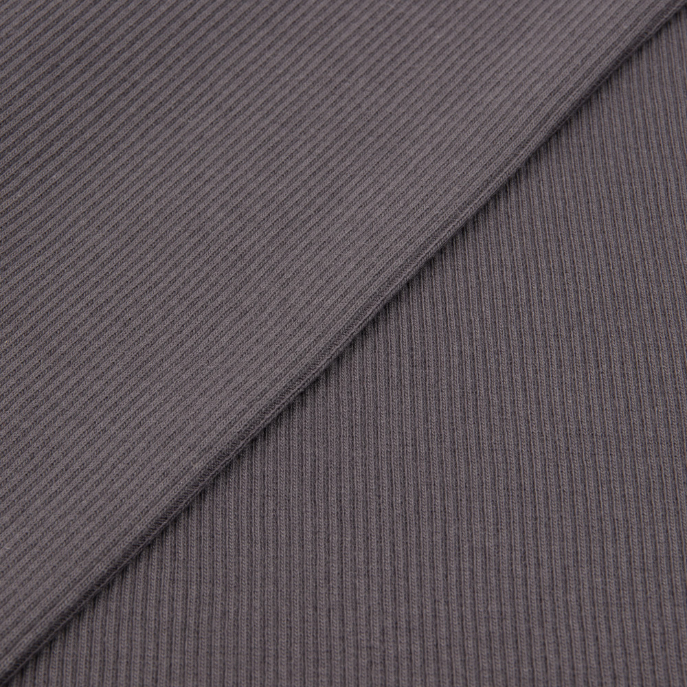 Кашкорсе компакт 360г/м2 (95%хлопок, 5%лайкра), шир. 60+60 см серый пачка