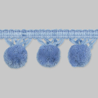 Бахрома шторная SM-B6-106/183 (BE2124) голубой (20 м)