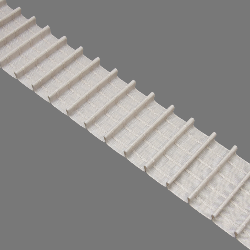 Шторная лента многокарманная 4428P (Серо-бежевый) (1:2) Oz-is Premium тканая 8 см/50 м