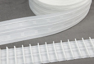 Шторные ленты с карандашной складкой. Часть 1. Шириной 1,5 см – 6,5 см.