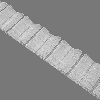 шторная лента бантовая сборка