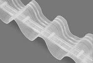 Шторные ленты со сборкой «Волна»